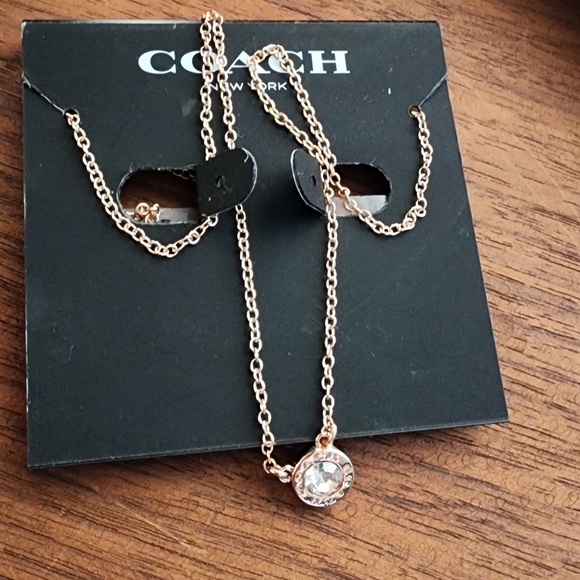 Coach rose gold tone necklace - Picture 10 of 10